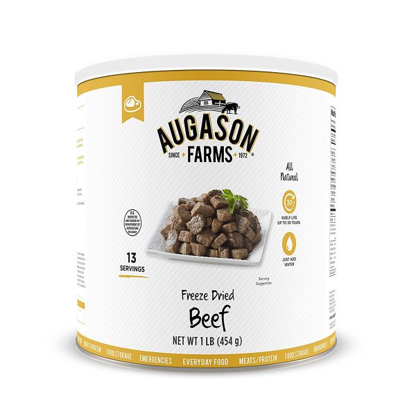 Augason Farms Freeze Dried Beef Chunks